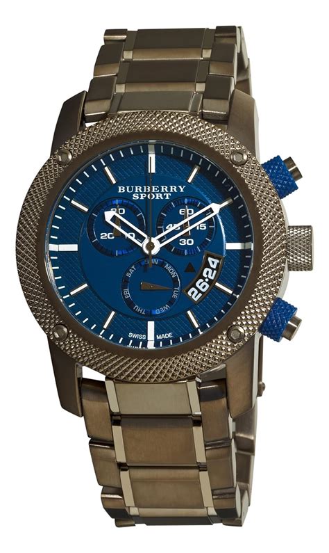 burberry bu7718|Burberry Men's BU7718 Sport Chrono Blue Chronograph Dial Watch.